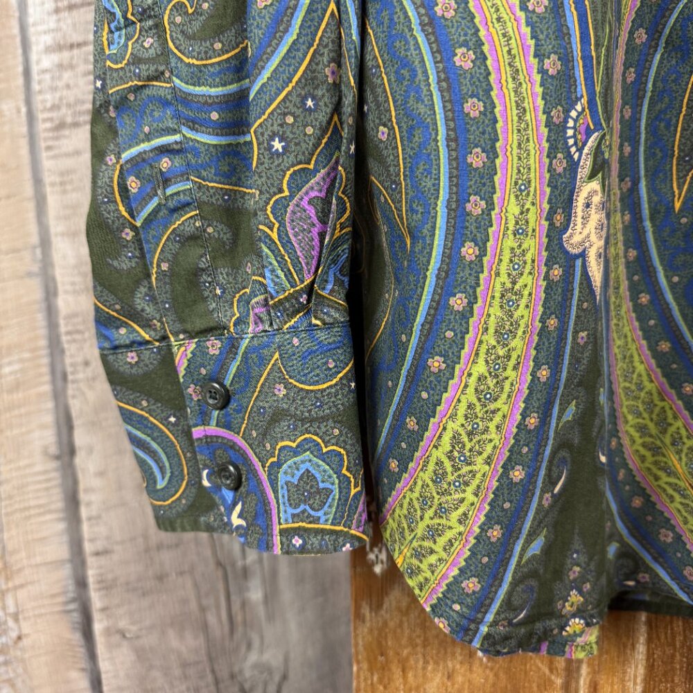 Robert Graham :Patterned Button Down Size Large - image 7